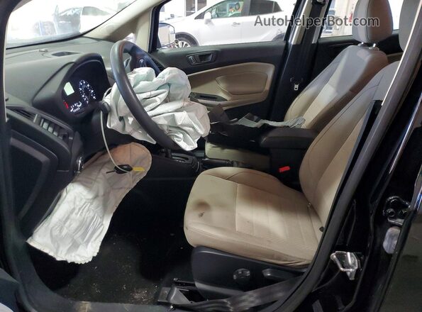 MAJ3S2FEXKC302361 2019 FORD ECOSPORT Black Vista interior delantera