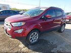 2020 Ford Ecosport Se Красный vin: MAJ3S2GE1LC365851
