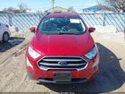 2019 Ford Ecosport Se Красный vin: MAJ3S2GE3KC309022