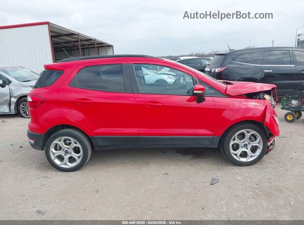 MAJ3S2GE4MC451768 2021 FORD ECOSPORT Красный Вид щитка приборов