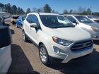 2021 Ford Ecosport Se White vin: MAJ3S2GE5MC449835