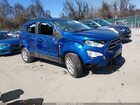 2020 Ford Ecosport Se Blue vin: MAJ3S2GE6LC350844