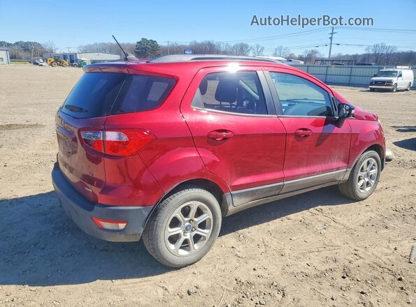 MAJ3S2GE7KC284058 2019 FORD ECOSPORT Red Trasero derecho