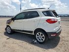 2019 Ford Ecosport Se White vin: MAJ3S2GE7KC285808