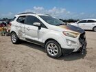 2019 Ford Ecosport Se White vin: MAJ3S2GE7KC285808