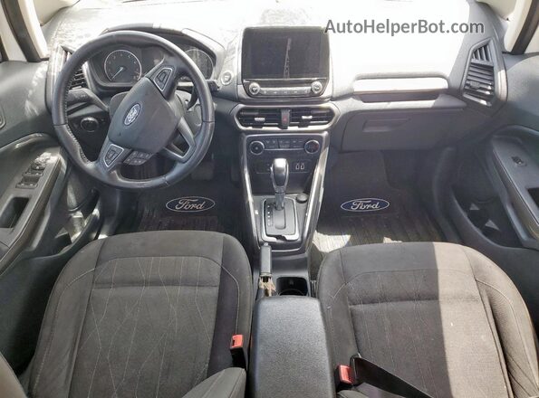 MAJ3S2GE7KC285808 2019 FORD ECOSPORT White Vista del salpicadero