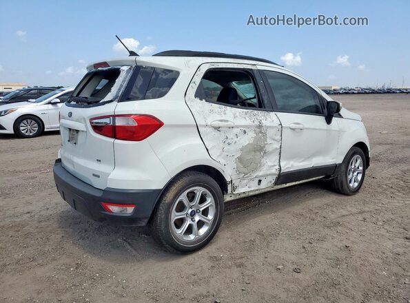 MAJ3S2GE7KC285808 2019 FORD ECOSPORT White Trasero derecho
