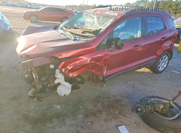 MAJ3S2GE8KC273943 2019 FORD ECOSPORT Красный Передняя левая четверть