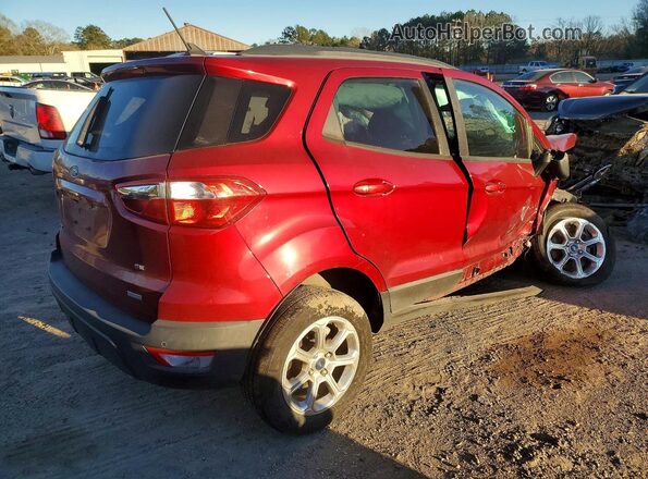 MAJ3S2GE8KC273943 2019 FORD ECOSPORT Красный Задняя правая четверть