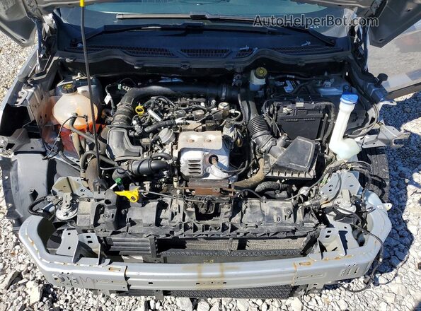 MAJ3S2GE8KC288295 2019 FORD ECOSPORT Silver ძრავის განყოფილების ხედი