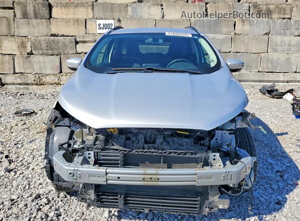 MAJ3S2GE8KC288295 2019 FORD ECOSPORT Silver წინა ხედი