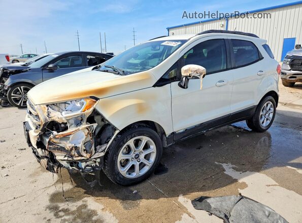 MAJ3S2GE8KC307279 2019 FORD ECOSPORT Белый Передняя левая четверть