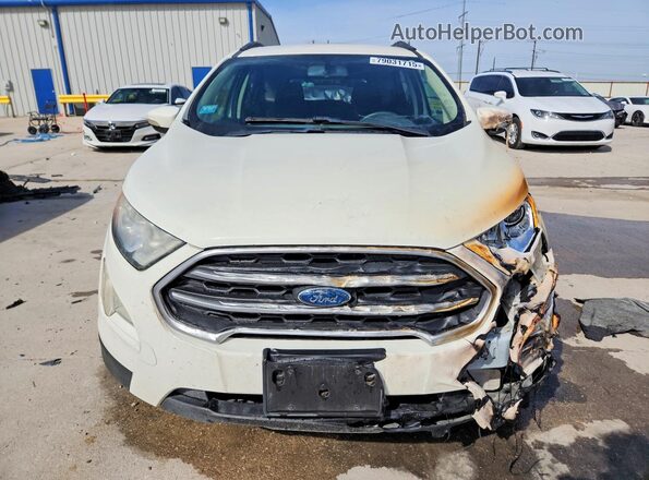 MAJ3S2GE8KC307279 2019 FORD ECOSPORT Белый Вид спереди