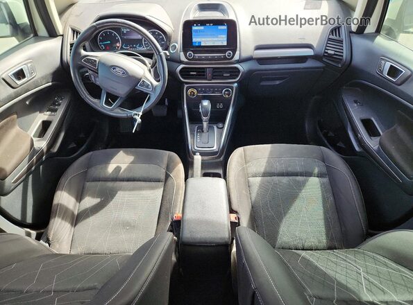 MAJ3S2GE8KC307279 2019 FORD ECOSPORT Белый Вид панели приборов