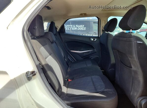 MAJ3S2GE8KC307279 2019 FORD ECOSPORT Белый Вид задней части салона