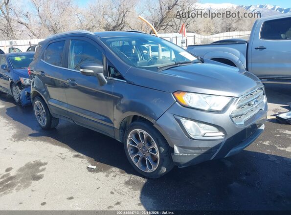 MAJ3S2KE1LC370541 2020 FORD ECOSPORT Серый Передняя правая четверть