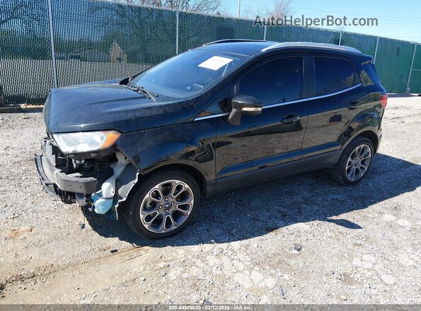 MAJ3S2KE7LC322378 2020 FORD ECOSPORT Black წინა მარცხენა ხედი სამი მეოთხედიდან
