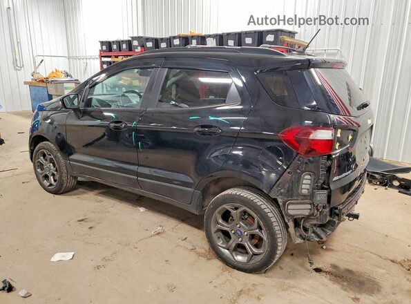 MAJ6P1CL2JC224278 2018 FORD ECOSPORT Black Rear left
