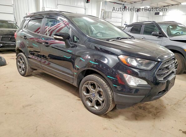 MAJ6P1CL2JC224278 2018 FORD ECOSPORT Black Front right
