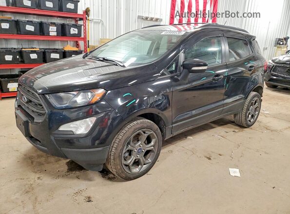 MAJ6P1CL2JC224278 2018 FORD ECOSPORT Black Front left