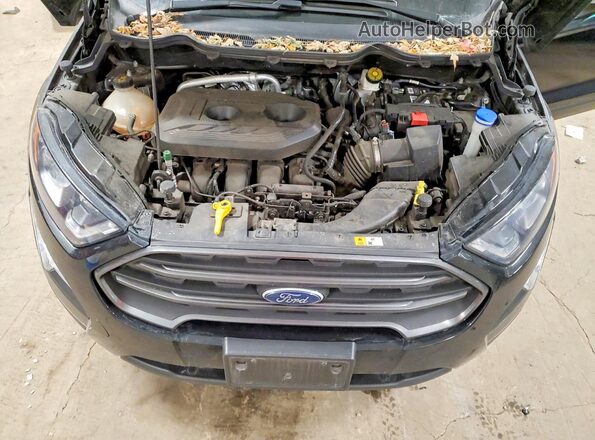 MAJ6P1CL2JC224278 2018 FORD ECOSPORT Black Engine compartment view