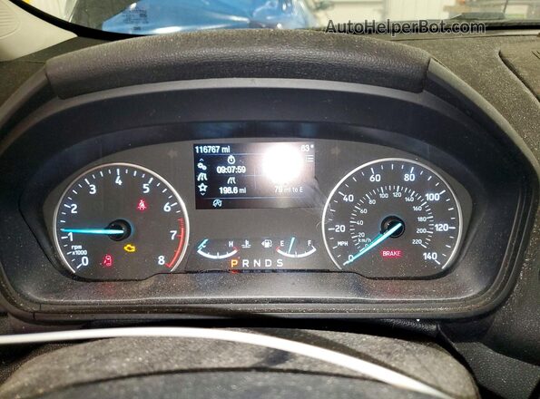 MAJ6P1CL2JC224278 2018 FORD ECOSPORT Black Instrument cluster view