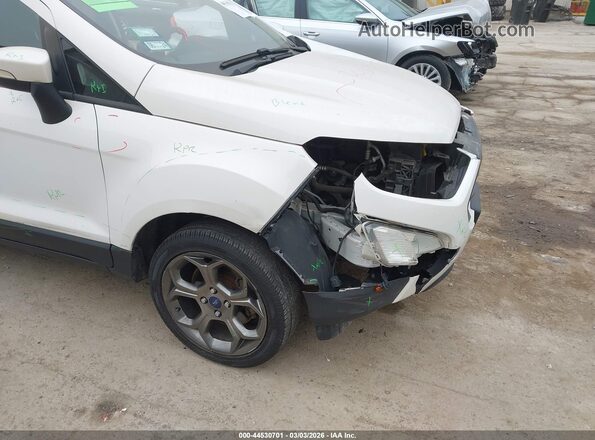 MAJ6P1CL7JC224017 2018 FORD ECOSPORT White წინა ხედი