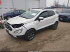 2018 Ford Ecosport Ses White vin: MAJ6P1CL7JC224017