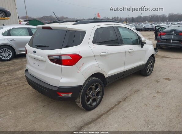 MAJ6P1CL7JC224017 2018 FORD ECOSPORT White უკანა მარჯვენა