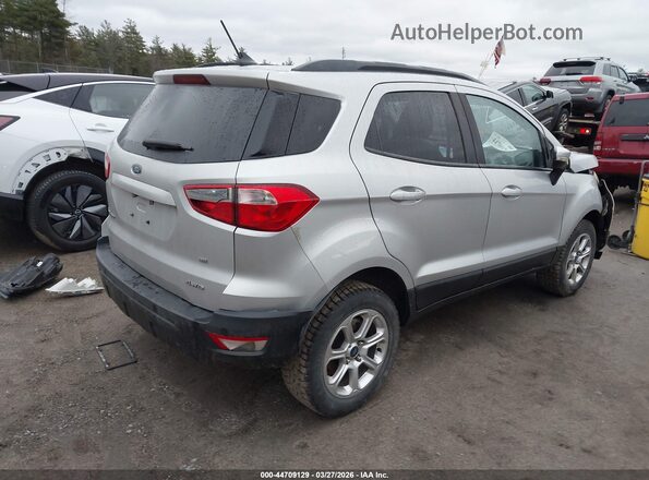 MAJ6P1UL3JC245784 2018 FORD ECOSPORT Silver Trasero derecho