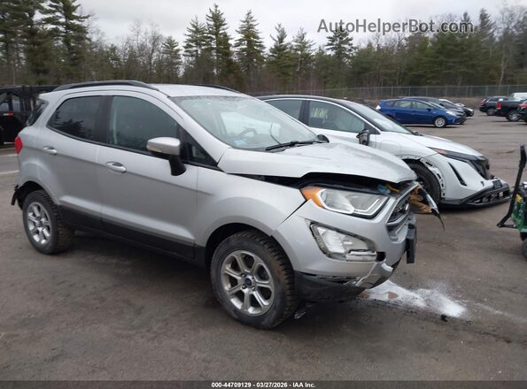 MAJ6P1UL3JC245784 2018 FORD ECOSPORT Silver Delantero derecho