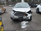2018 Ford Ecosport Se Silver vin: MAJ6P1UL3JC245784