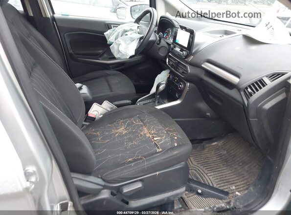 MAJ6P1UL3JC245784 2018 FORD ECOSPORT Silver Vista interior delantera