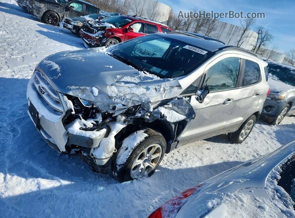 MAJ6P1UL5JC203181 2018 FORD ECOSPORT Серебряный Передняя левая четверть