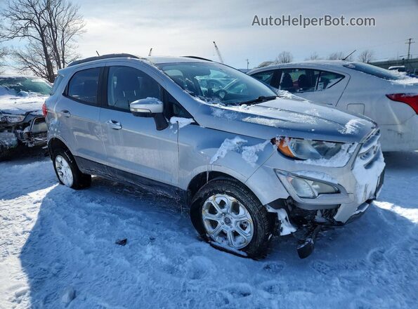 MAJ6P1UL5JC203181 2018 FORD ECOSPORT Серебряный Передняя правая четверть