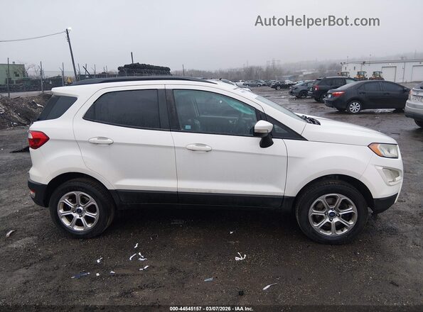 MAJ6P1UL8JC203787 2018 FORD ECOSPORT Белый Вид задней части салона
