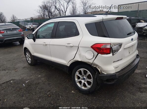 MAJ6P1UL8JC203787 2018 FORD ECOSPORT Белый Задняя левая четверть
