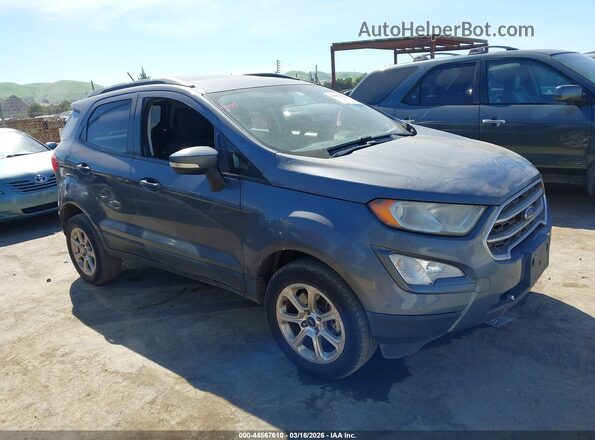 MAJ6P1UL8JC213879 2018 FORD ECOSPORT Серый Передняя правая четверть