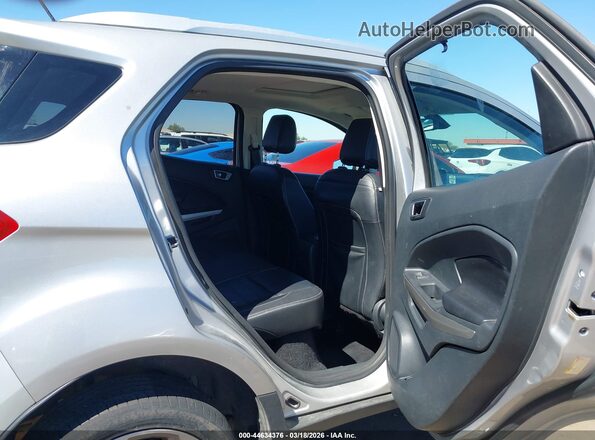 MAJ6P1WL6JC178689 2018 FORD ECOSPORT Silver Vista de la etiqueta del VIN