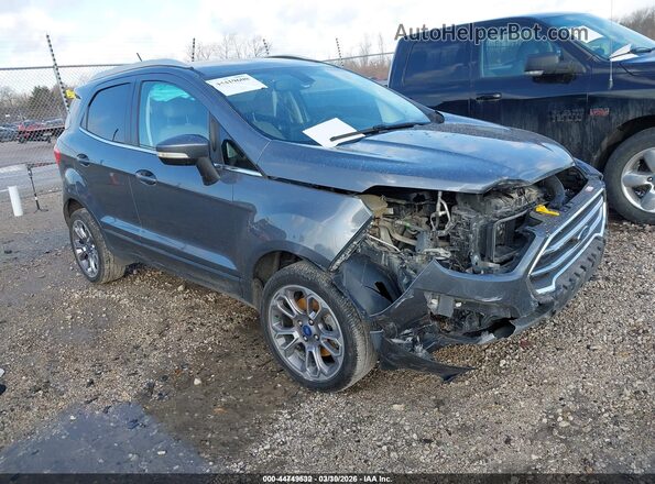 MAJ6P1WL7JC190012 2018 FORD ECOSPORT Серый Передняя правая четверть
