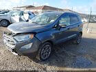 2018 Ford Ecosport Titanium Серый vin: MAJ6P1WL7JC190012