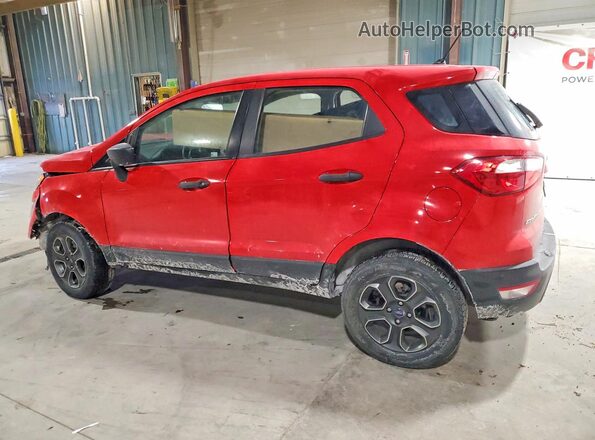 MAJ6S3FL4KC306715 2019 FORD ECOSPORT Red Trasero izquierdo
