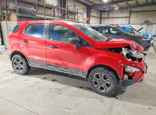 MAJ6S3FL4KC306715 2019 FORD ECOSPORT Red Delantero derecho