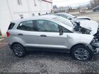 2020 Ford Ecosport S Серебряный vin: MAJ6S3FL5LC317806