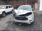 2020 Ford Ecosport S Серебряный vin: MAJ6S3FL5LC317806