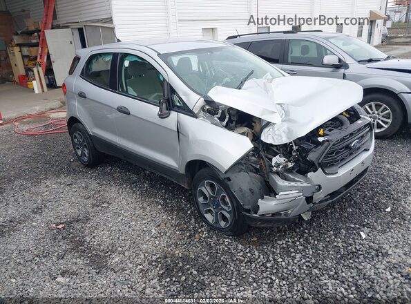 MAJ6S3FL5LC317806 2020 FORD ECOSPORT Серебряный Передняя правая четверть