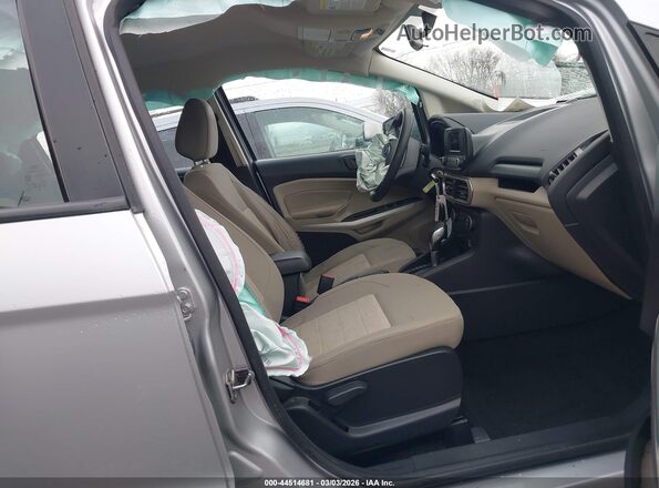 MAJ6S3FL5LC317806 2020 FORD ECOSPORT Серебряный Вид салона спереди
