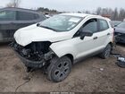 2020 Ford Ecosport S White vin: MAJ6S3FL7LC352024