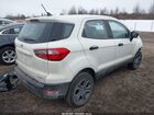 2020 Ford Ecosport S White vin: MAJ6S3FL7LC352024