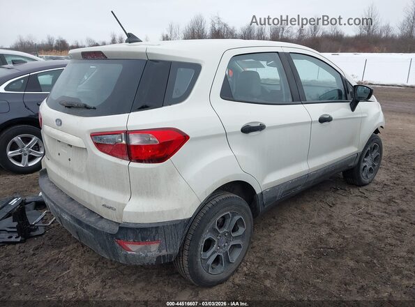 MAJ6S3FL7LC352024 2020 FORD ECOSPORT White Tył prawy